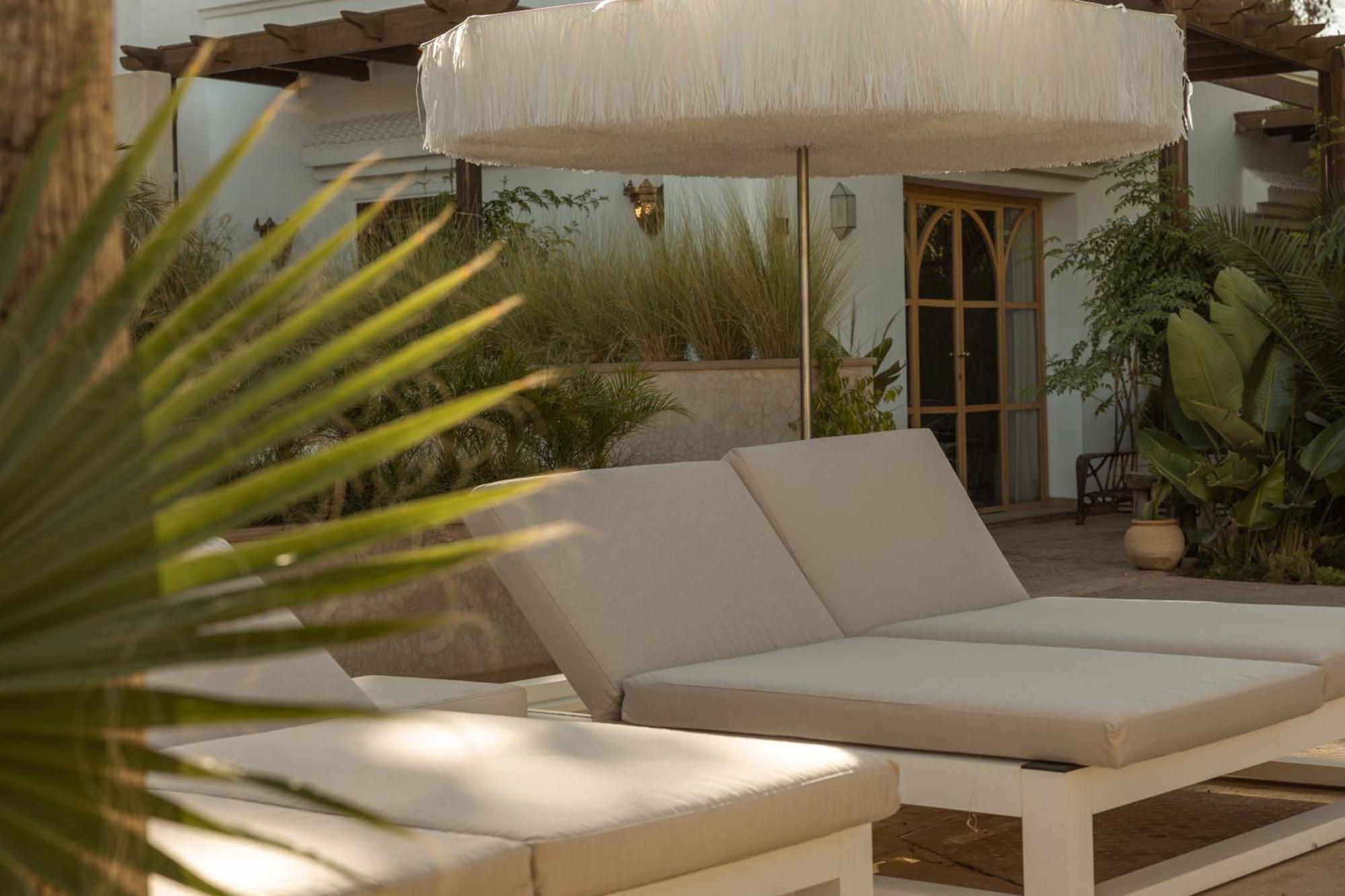 Les Palmiers Boutique Hotel & Spa Marraquexe Exterior foto