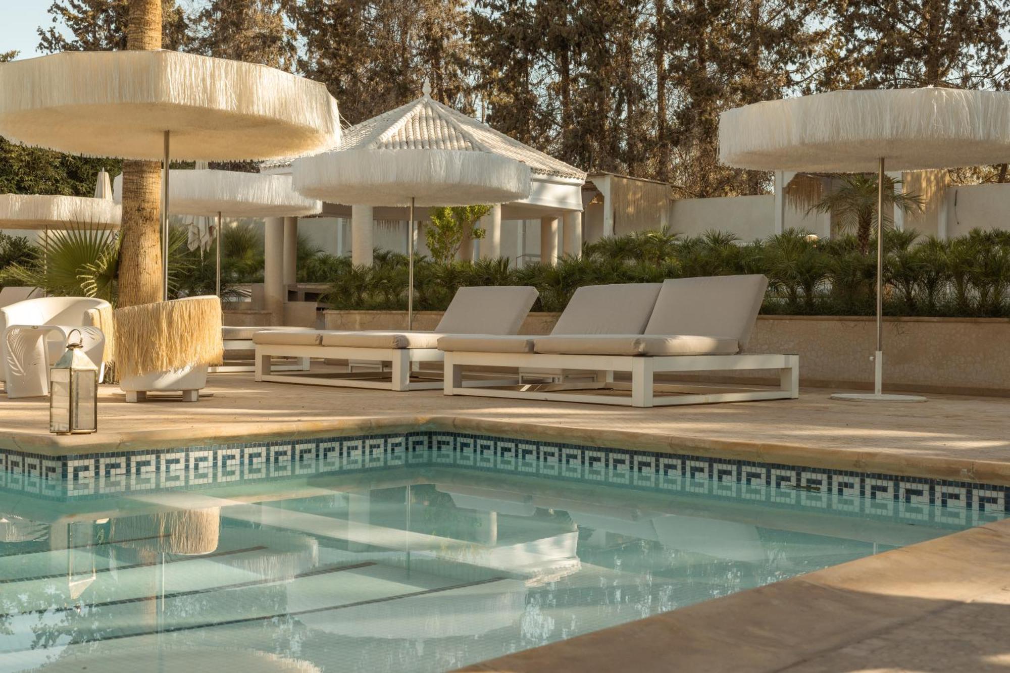 Les Palmiers Boutique Hotel & Spa Marraquexe Exterior foto