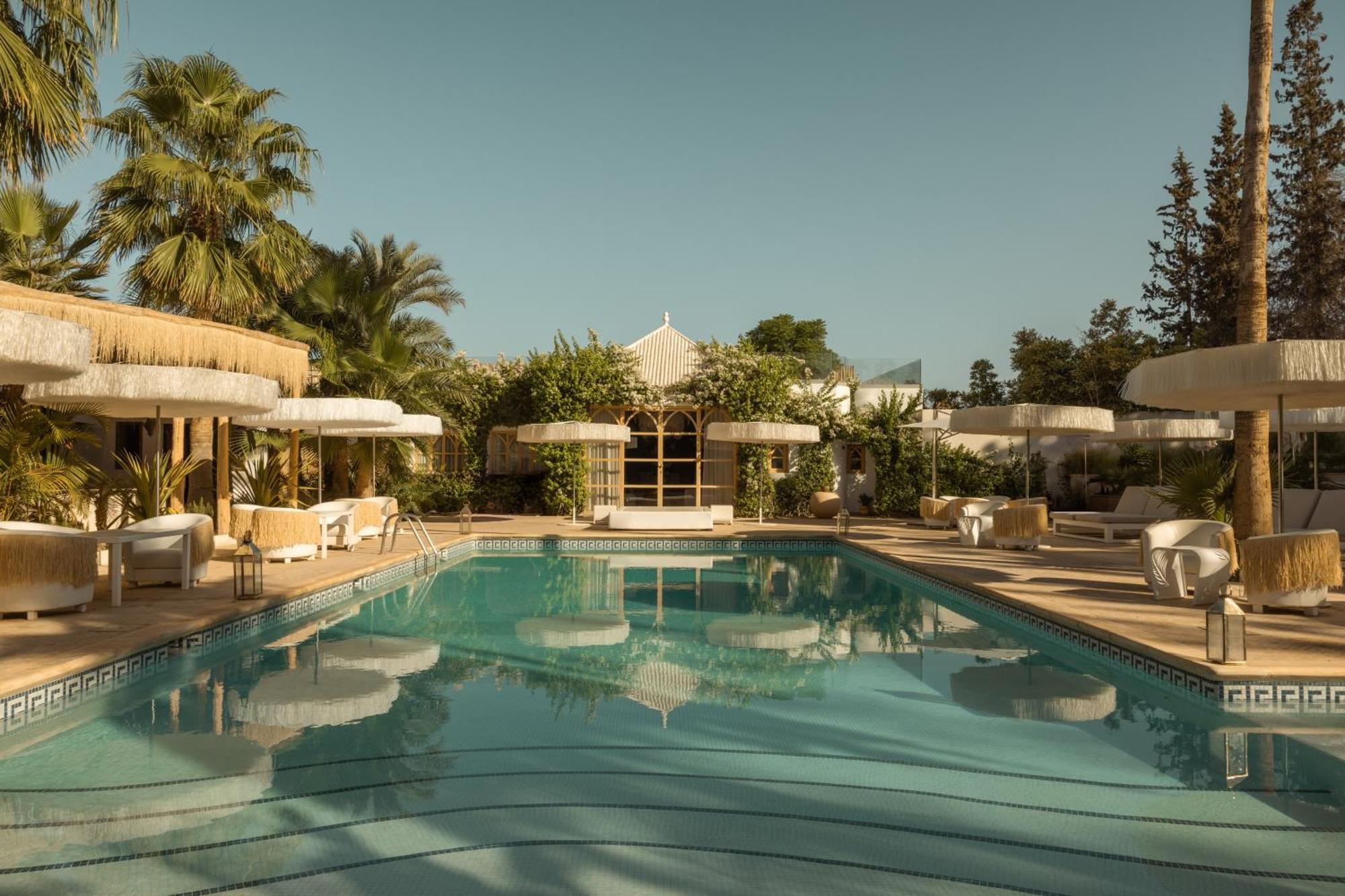 Les Palmiers Boutique Hotel & Spa Marraquexe Exterior foto
